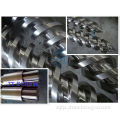 screw and barrel for PVC pipe extruder /twin screw and barrel/conical twin screw barrel plastic & rubber machinery parts